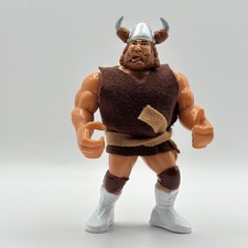 Vintage Hasbro WWF The Berzerker Wrestling Figure With Tunic Excellent Condition