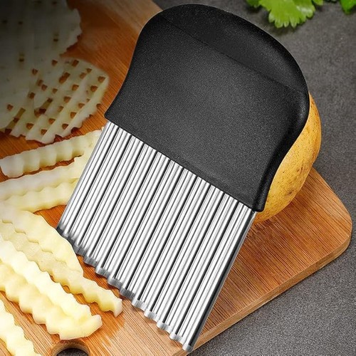 Crinkle chip cutter potato - crinkle,
