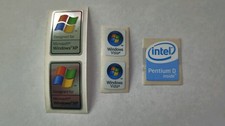 Desktop & Laptop Sticker Pack, Windows XP, Vista, Pentium D