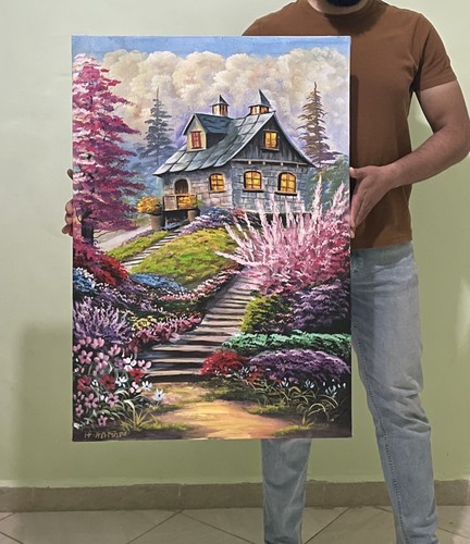Original large acrylic