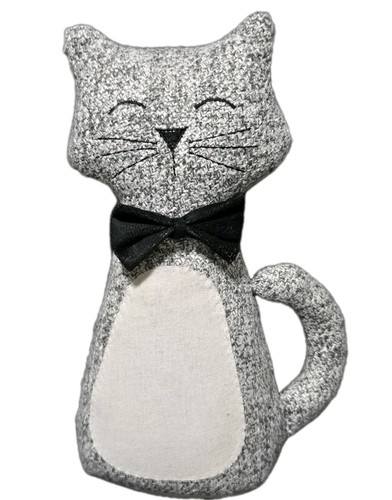 Door stop weighted happy cat - stop,