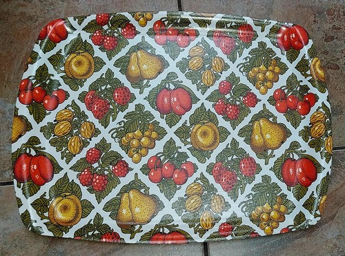 Vintage 1970s serving tray - 1970s,