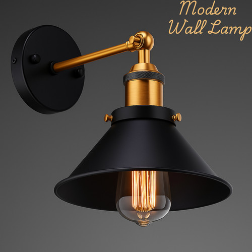 Industrial wall light vintage - wall,