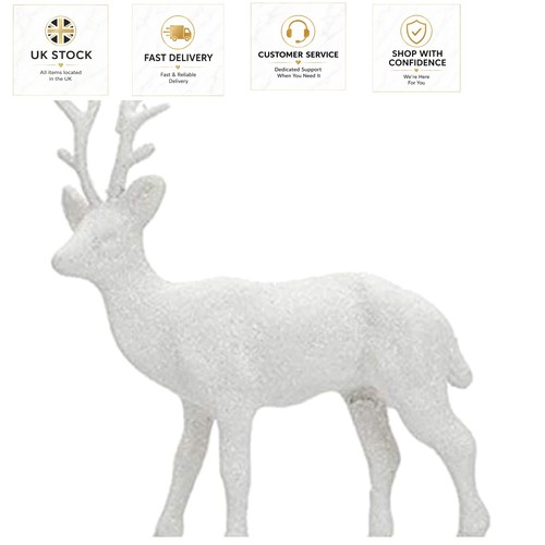 Beautiful 17cm holiday stag - 17cm,