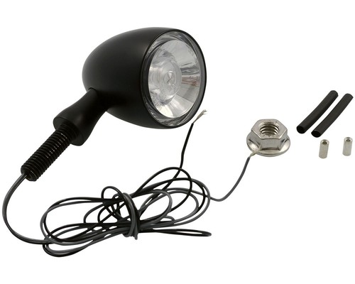 Indicator led black clear - black,