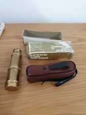 Vintage Tasco 25 Power Pocket Telescope With Case and Box , Spare And Repair 