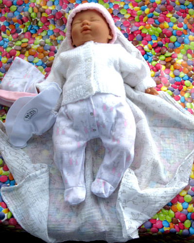 Newborn doll sleep - doll, 18"