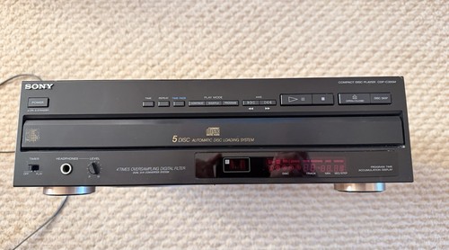Sony disc multi player cdp - 5,