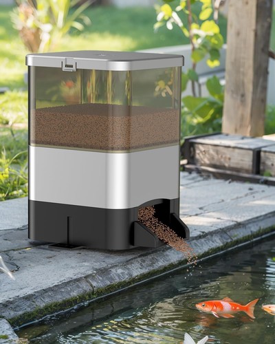Automatic fish feeder for pond - feeder,