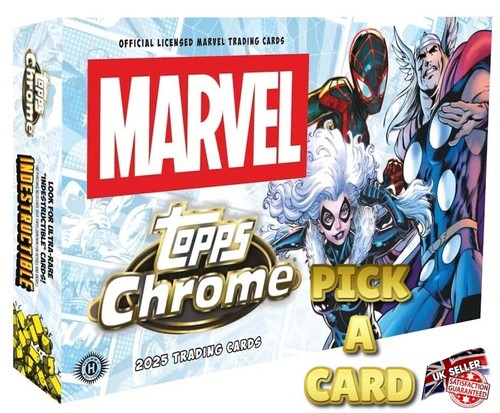2025 topps chrome marvel - topps,