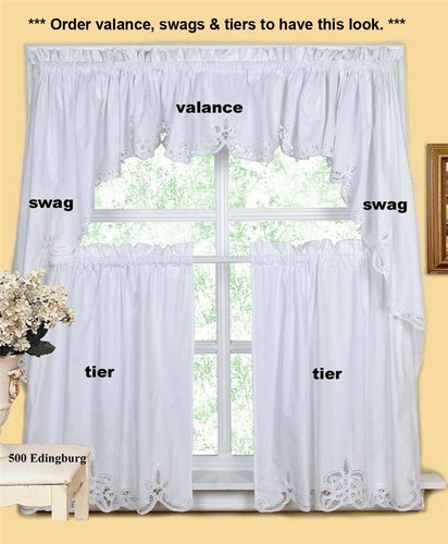 White battenburg lace - white,