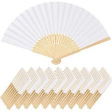 24x White Paper Fan Folding