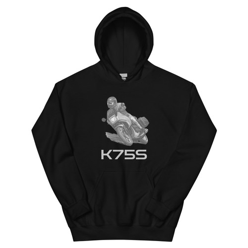 Bmw k75s unisex hoodie - bmw,