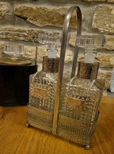 Silver-Plated Decanter Holder