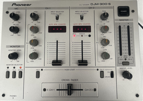 Pioneer djm 300 - pioneer, silver