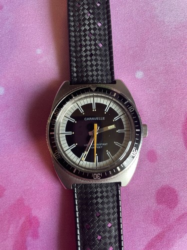 Vintage caravelle diver - vintage, watch