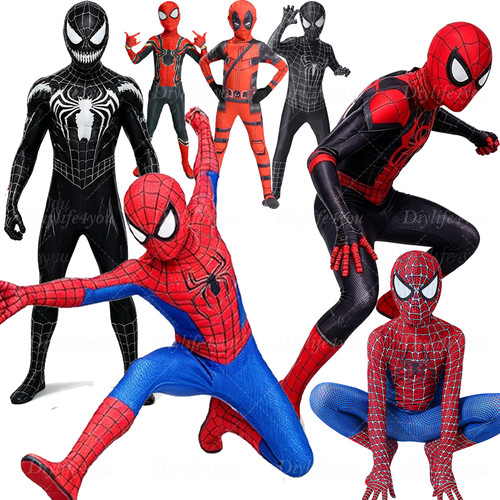 Kids spiderman costume cosplay - costume,