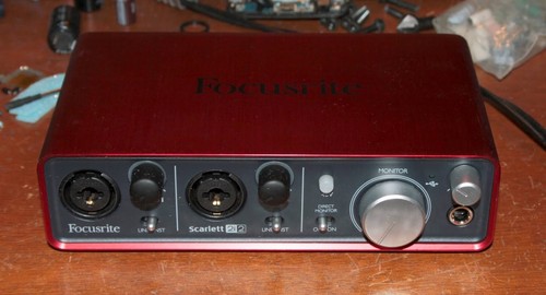 Focusrite scarlett 2i2 1st - focusrite, (1st