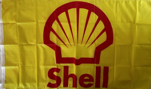 Shell flag gas station - shell,