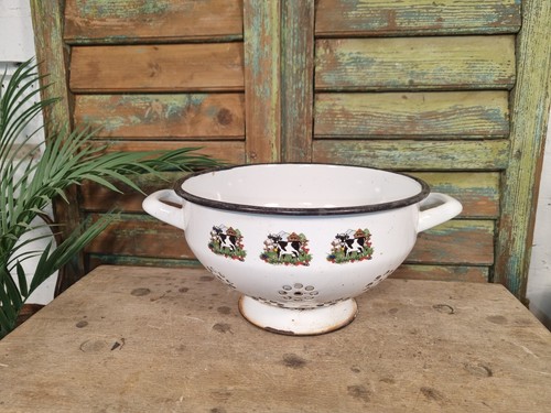 Vintage french european enamel - french,