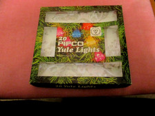 Vintage 20 Pifco Yule Lights
