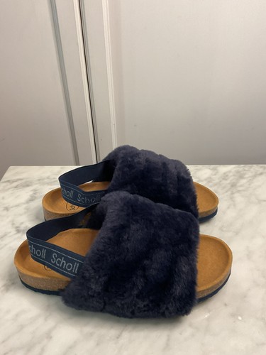 Scholl alaska black fluffy - scholl,