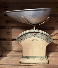 Vintage SALTER Metal Weighing