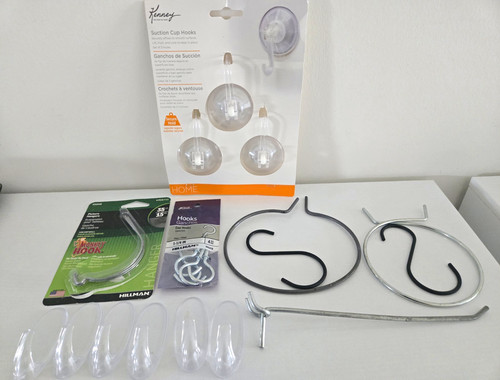 Assorted hanging hooks - assorted,