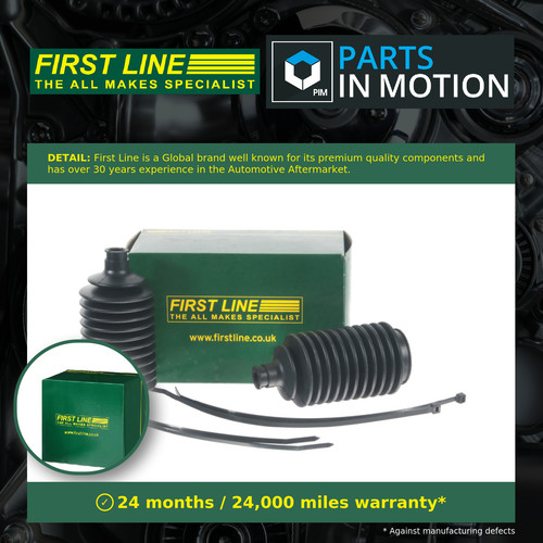Steering rack boot - fits, mgb
