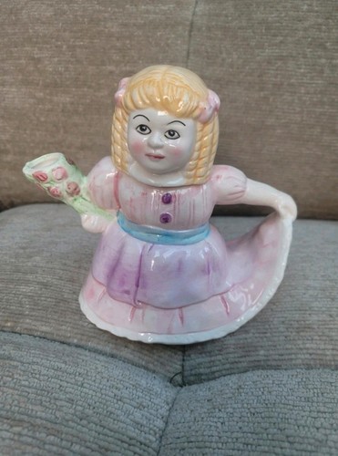 Vintage girl dress - girl, in