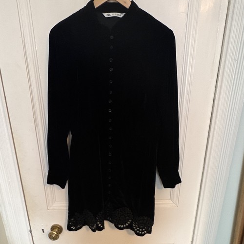 Zara black velvet - zara,