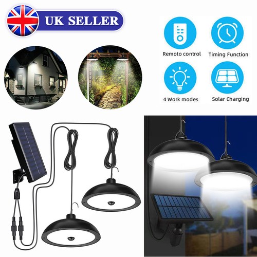 Led solar powered hanging - powered,