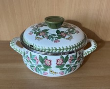 RARE Portmeirion Botanic Garden Metal Casserole Dish FABULOUS Condition