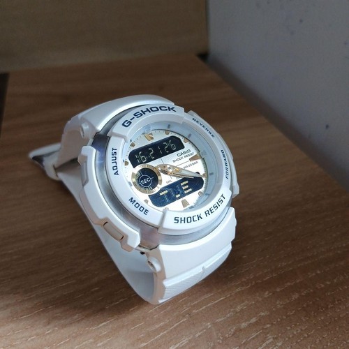 Casio shock 300lv white - casio, g-shock