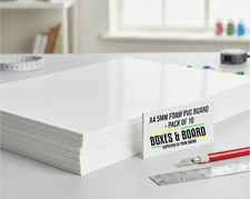 A4 White Foam PVC Board 5mm -