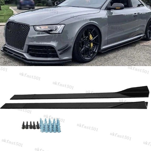 7inch gloss black side - 78.7inch,