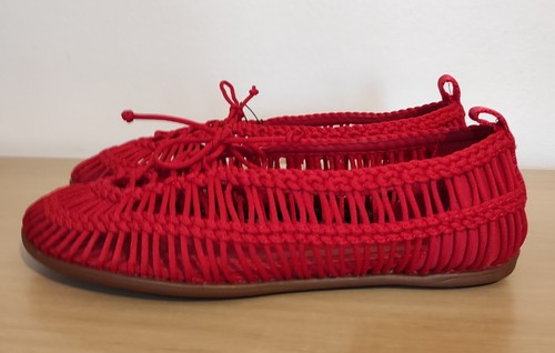 Zara openwork braided shoes - openwork,