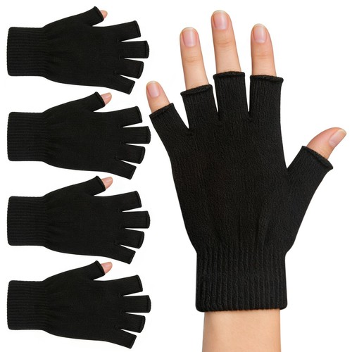 Mens womens thermal fingerless - mens,