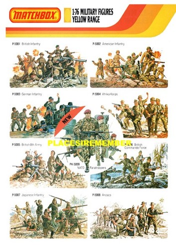 Matchbox soldiers a5 - matchbox,