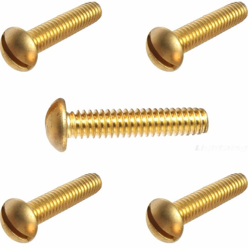 Vintage solid brass - 10-32, x