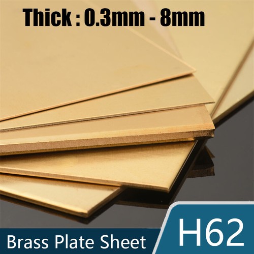 Brass plate sheet - sheet, thick
