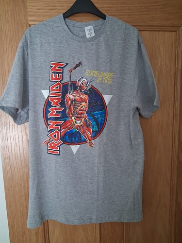Iron maiden graphic shirt - iron,