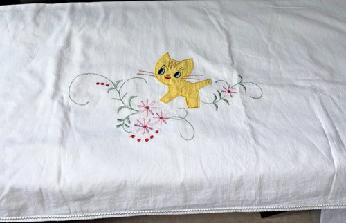 Vintage white cotton - vintage,