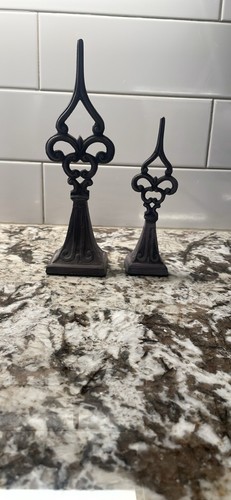 Cast iron fence post - cast,
