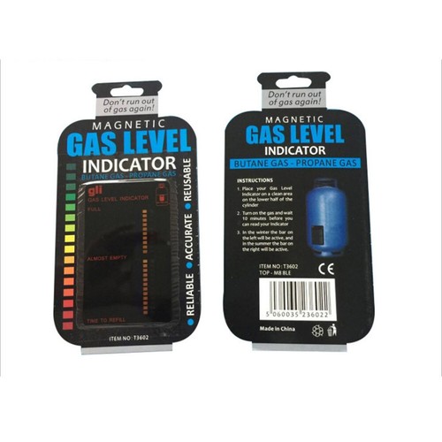 Gas bottle level indicator - bottle,