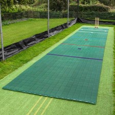 FORTRESS Instant Cricket Pitch Mat [4m] | NO INSTALLATION – Heavy Duty Matting