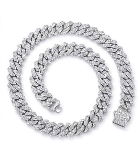 14mm iced out row - 2, cuban