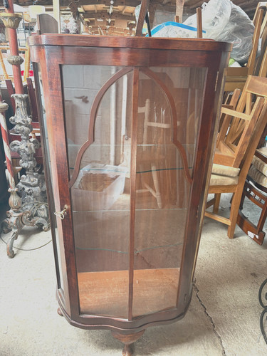 Bow fronted display - display, cabinet