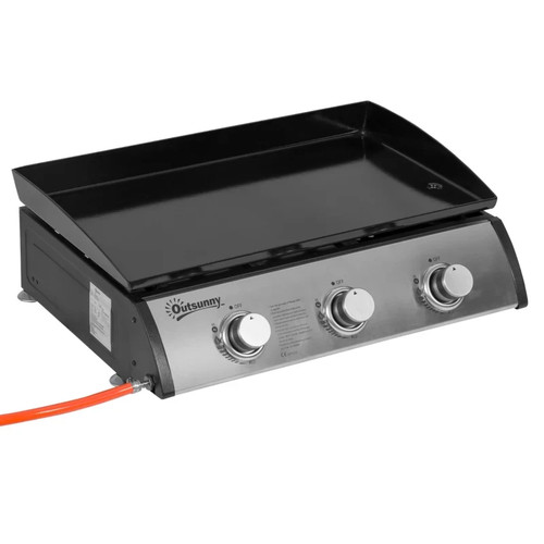 Gas plancha barbecue grill - gas,