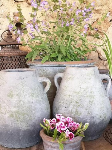 Small urn plant pot - small, vase